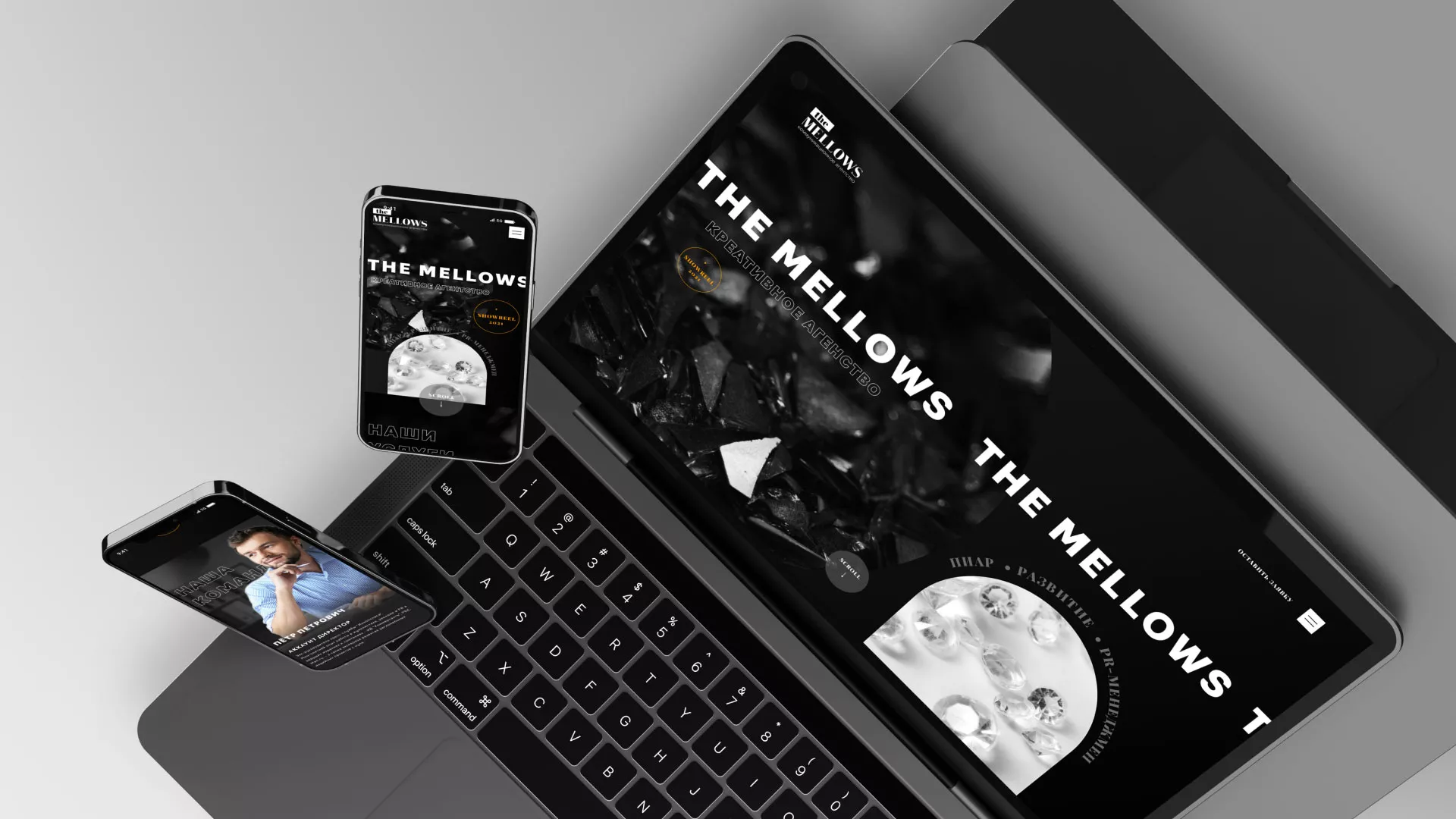 Разработка сайта креативного агентства «The Mellows» в Первоуральске