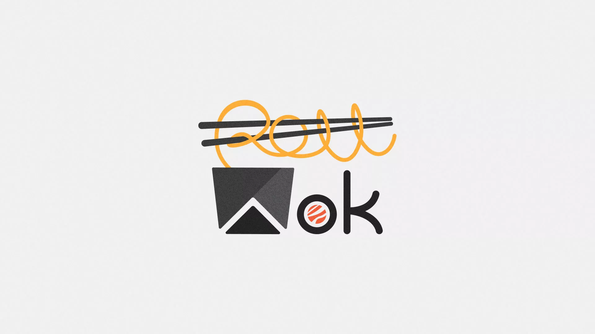 Разработка логотипа в Первоуральске для суши-бара «Roll Wok Club» Разработка логотипа в Первоуральске для суши-бара «Roll Wok Club»
